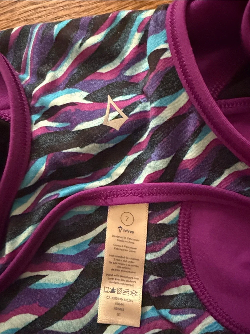 Ivivva bold zebra