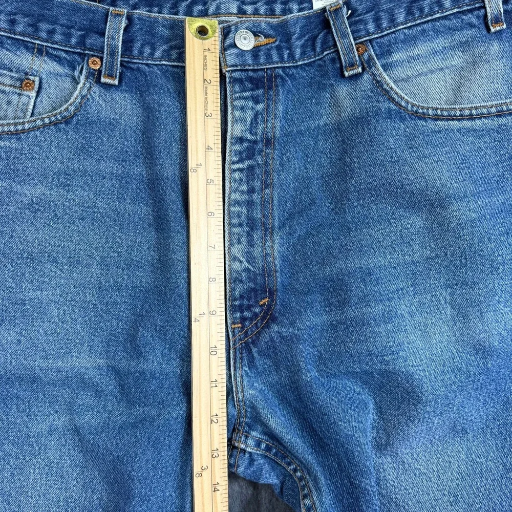 Levi's 550 Jeans Men 40x30 Blue Relaxed Fit Medium Wash Denim USA 2001