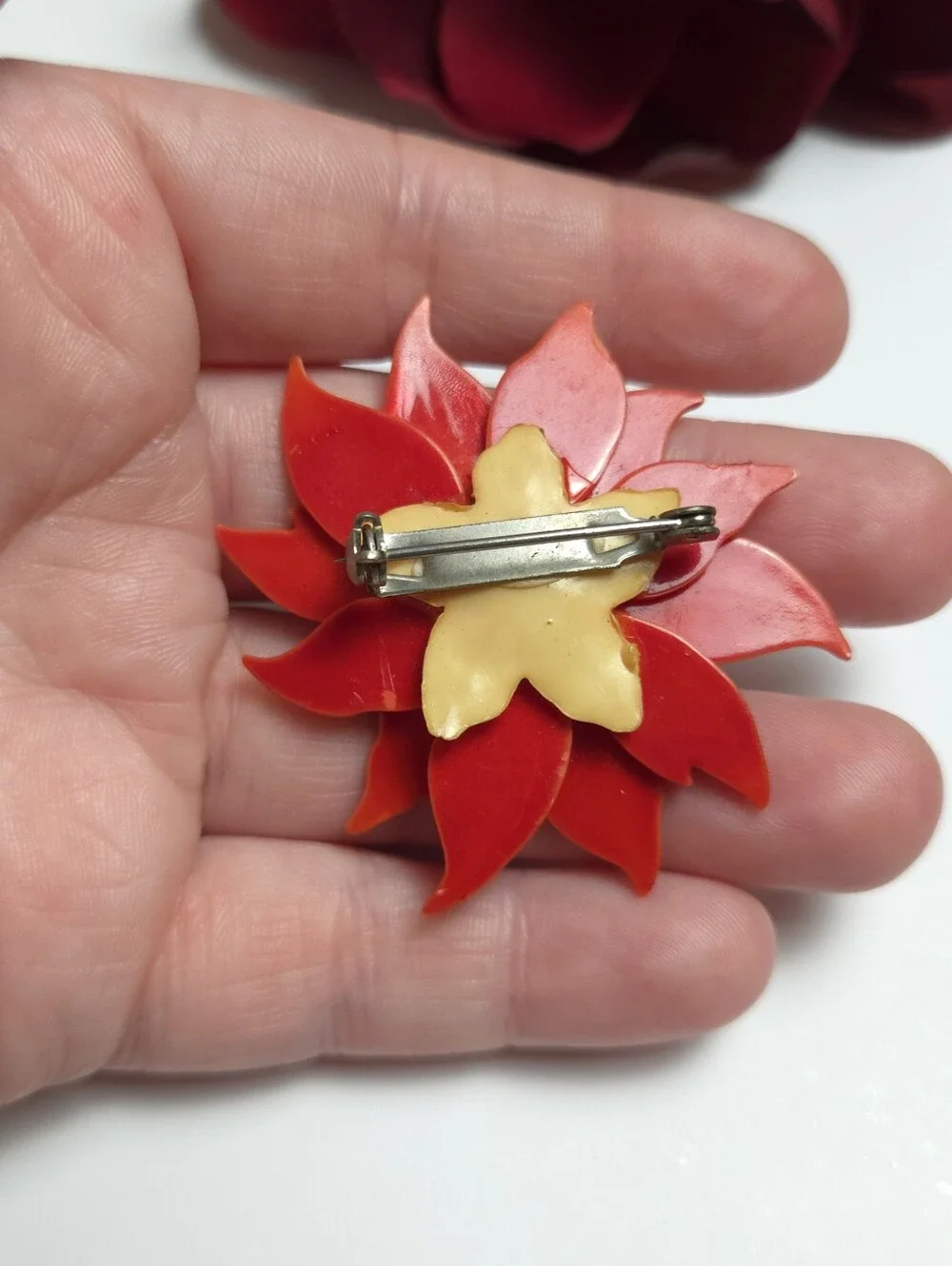 Vintage 1950s poinsettia