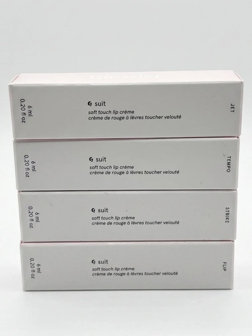 Glossier pick suit