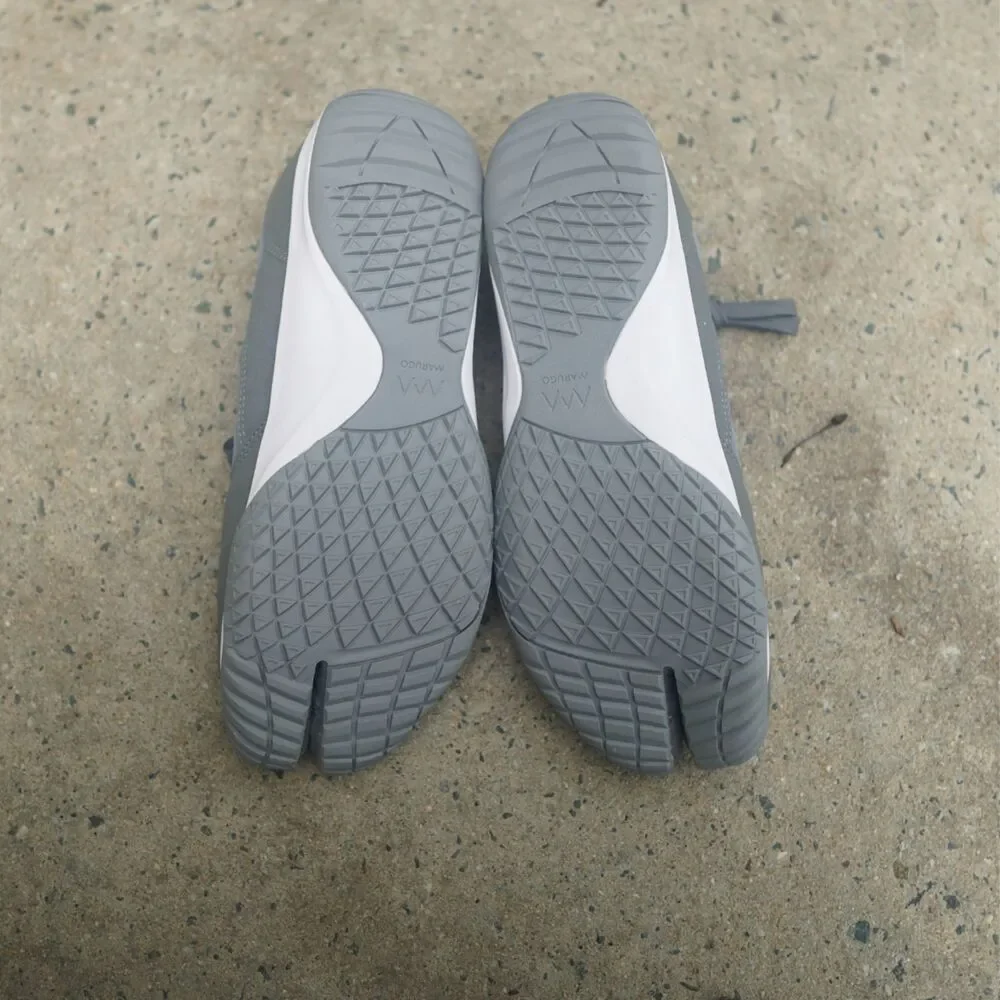 NWT Marugo Sports Jog III Tabi Shoes Gray 28cm US Men 10 Women 11.5 Split Toe JP