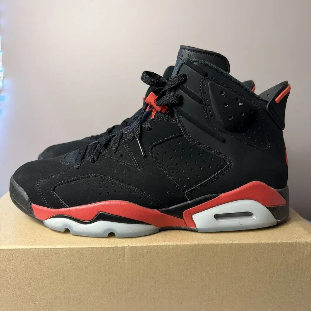 Size 12 - Air Jordan 6 Retro Reverse Infrared Salesman W/ og box