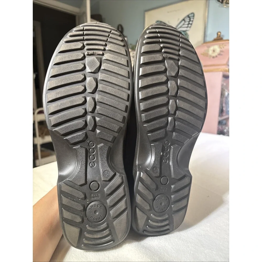 Ecco Men's Stable‎ Balance Shock Point Suede Cushioning Shoes Size 12