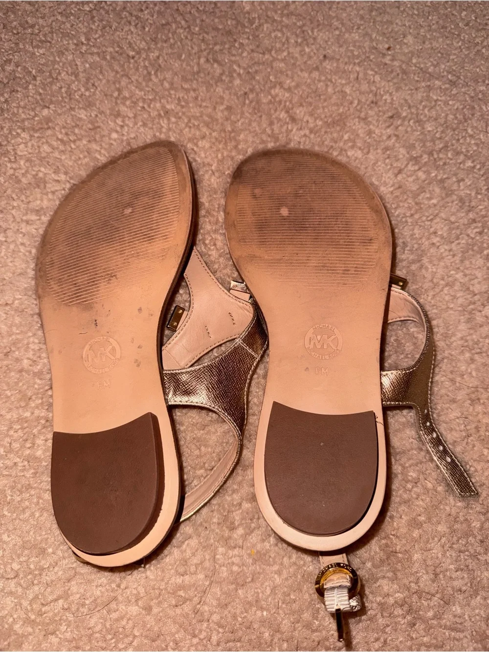 Michael Kors metallic gold