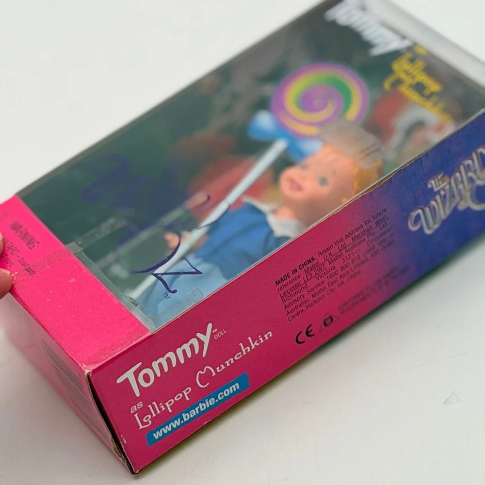 Mattel Wizard of Oz Tommy as Lollipop Munchkin Doll 1999 Vintage 25823 NIB