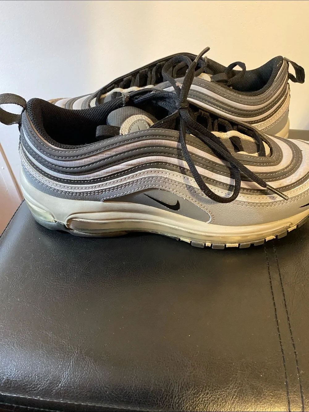 Nike Men’s Air Max 97 — Black, Gray, White