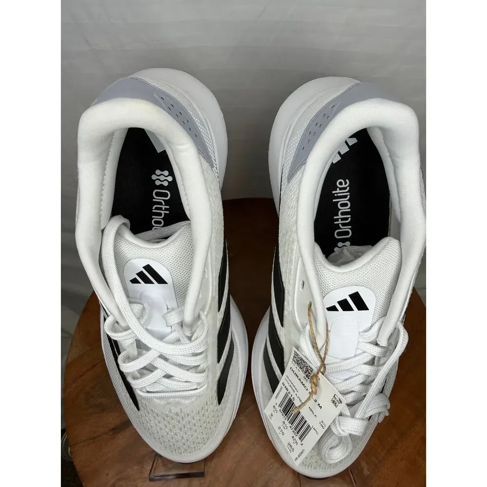 Adidas Duramo SL2 Running Shoes Men’s 9 White Black Lightmotion NWT