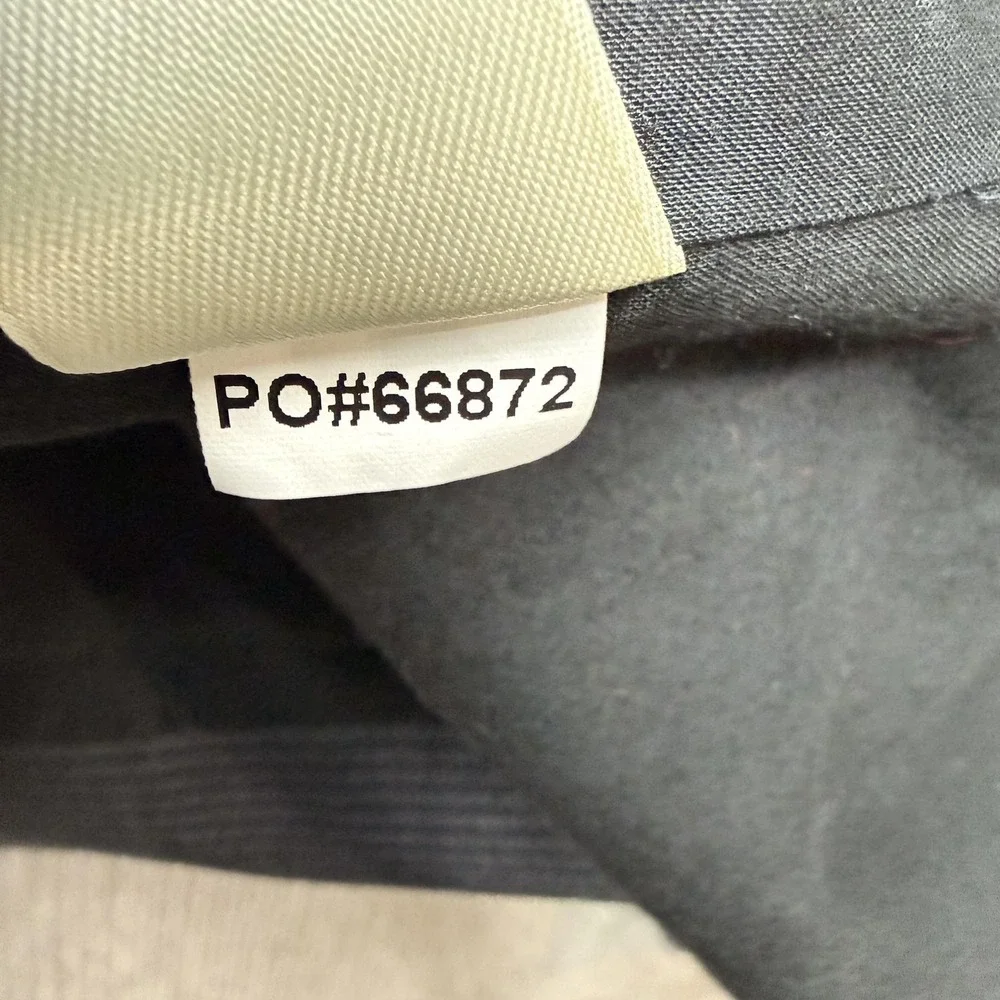 Juicy Couture Mens Pinstripe Blazer Jacket‎ Charcoal Grey Burnt Out Star Lining