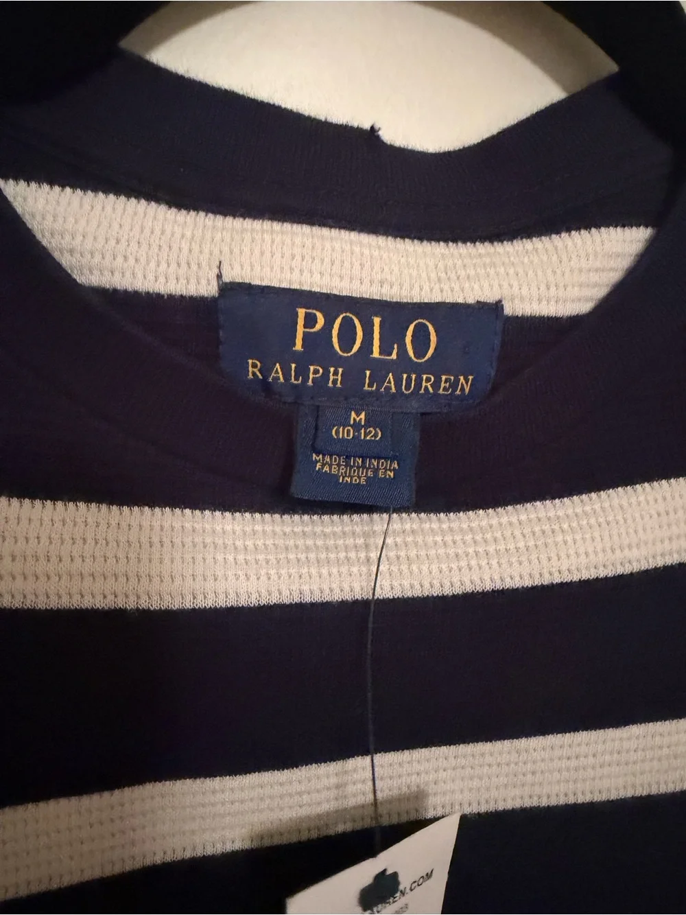 Ralph Lauren navy white