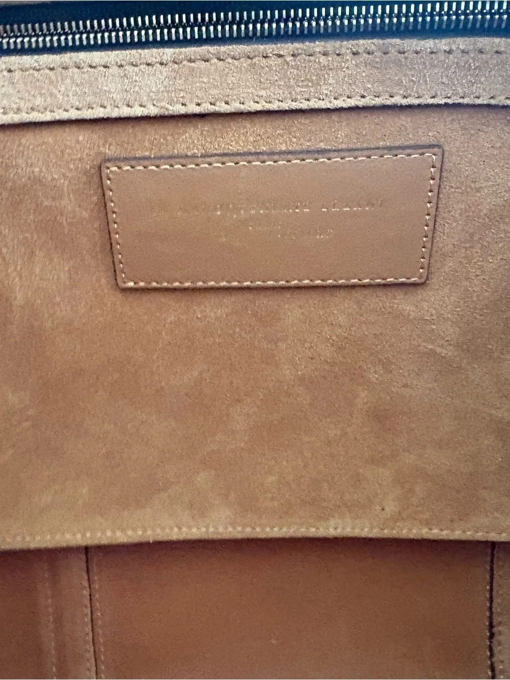 Sézane Gabin bag in taupe