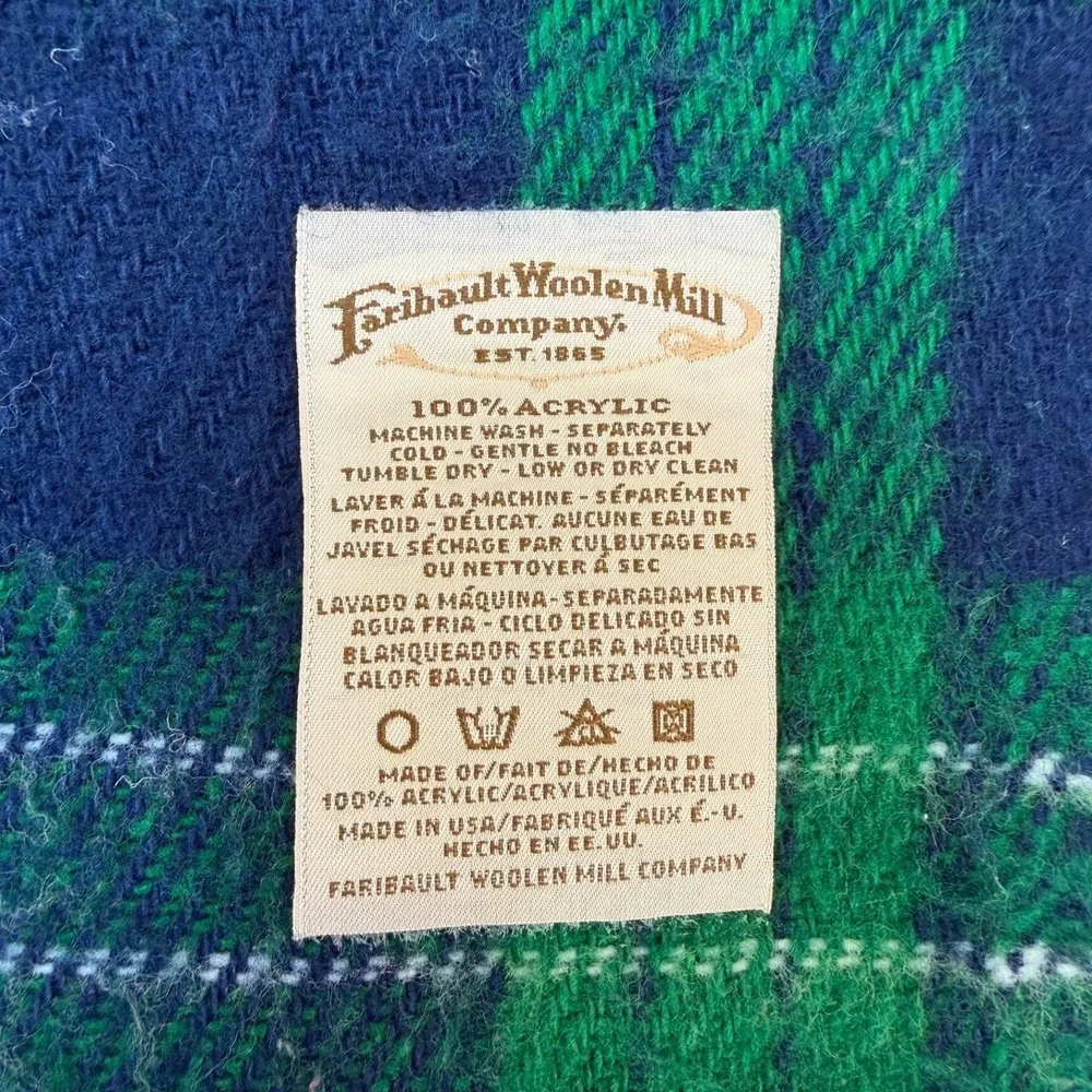 Faribault woolen mill faribo faribault woolen