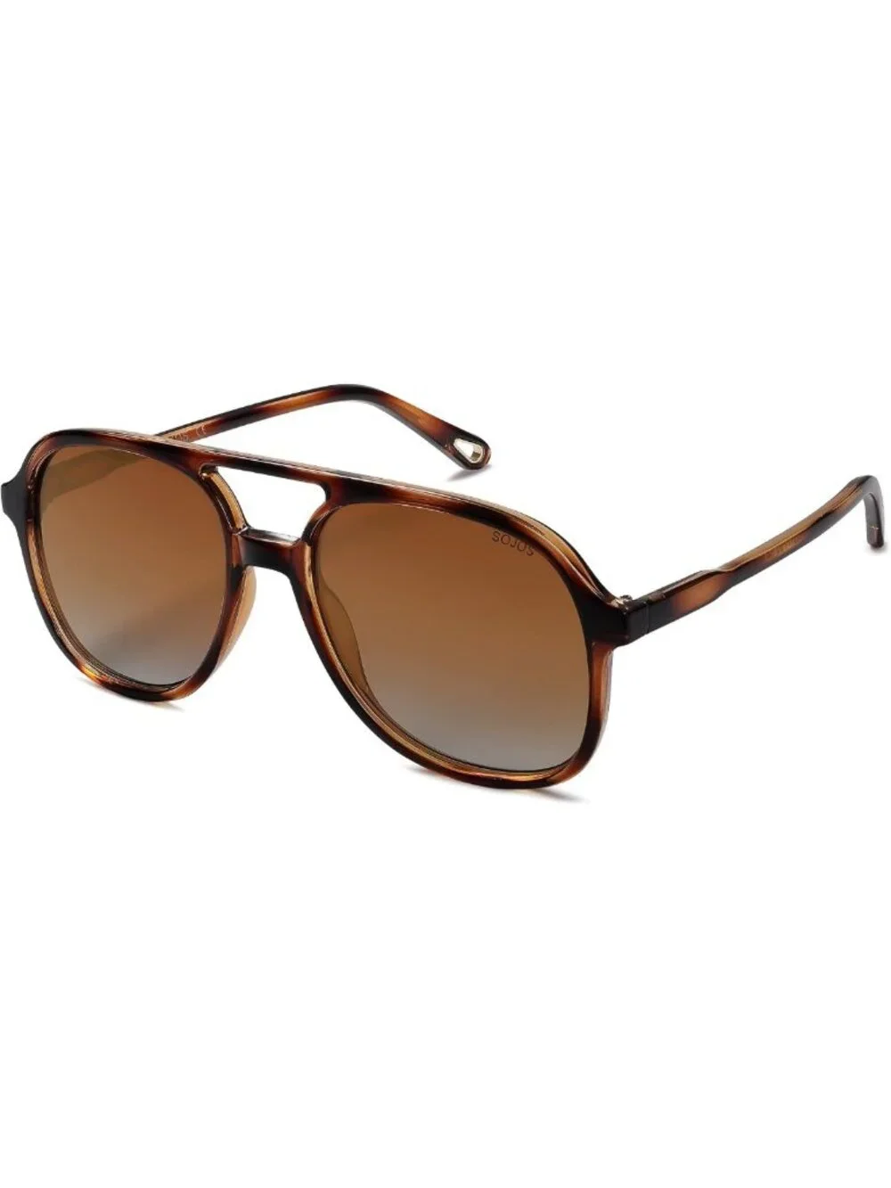 Retro Polarized Aviator Sunglasses for Women & Men - Vintage 80s 90s Trendy