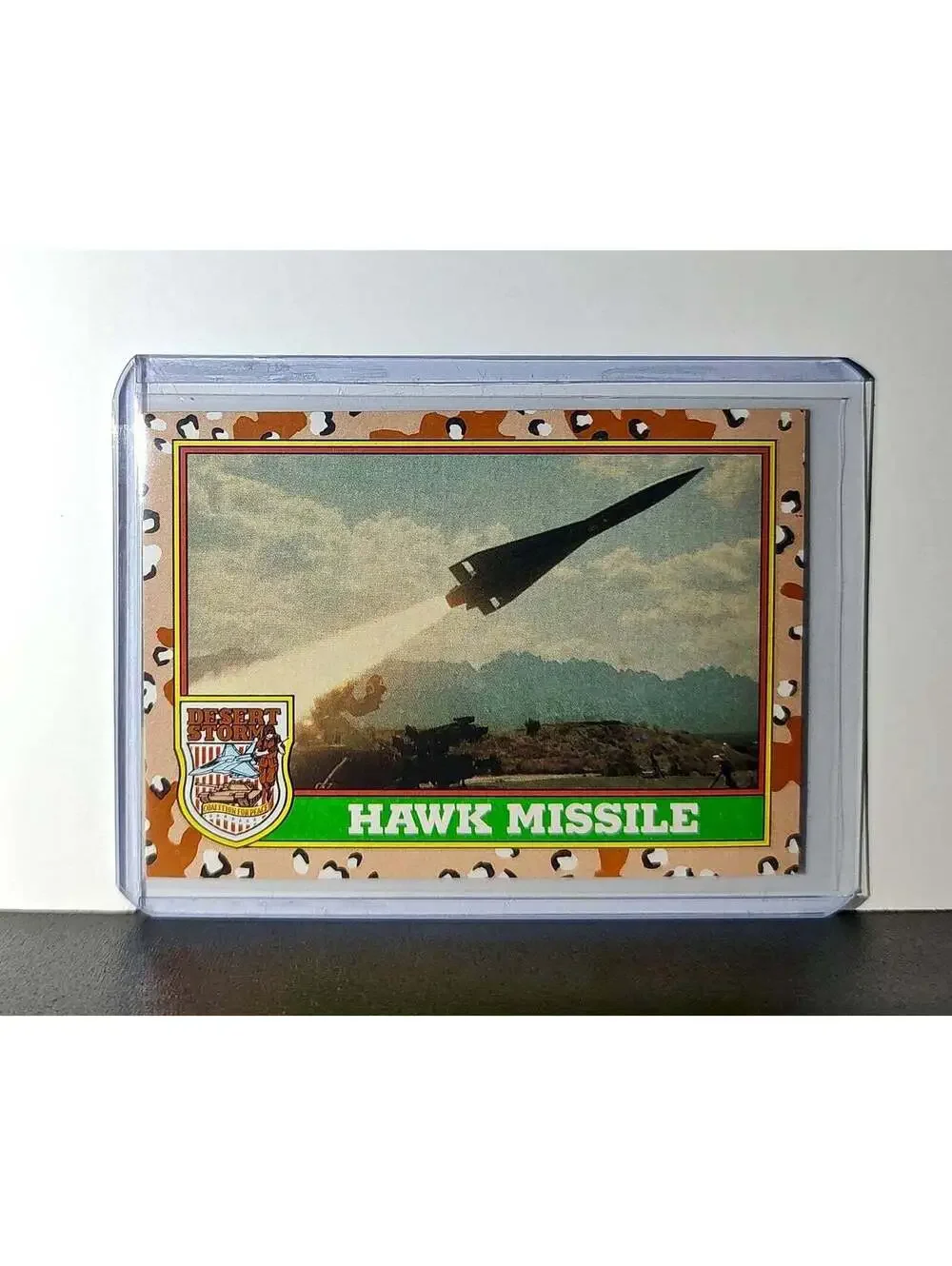 Hawk Missile 1991 Topps Desert Storm #52 Card