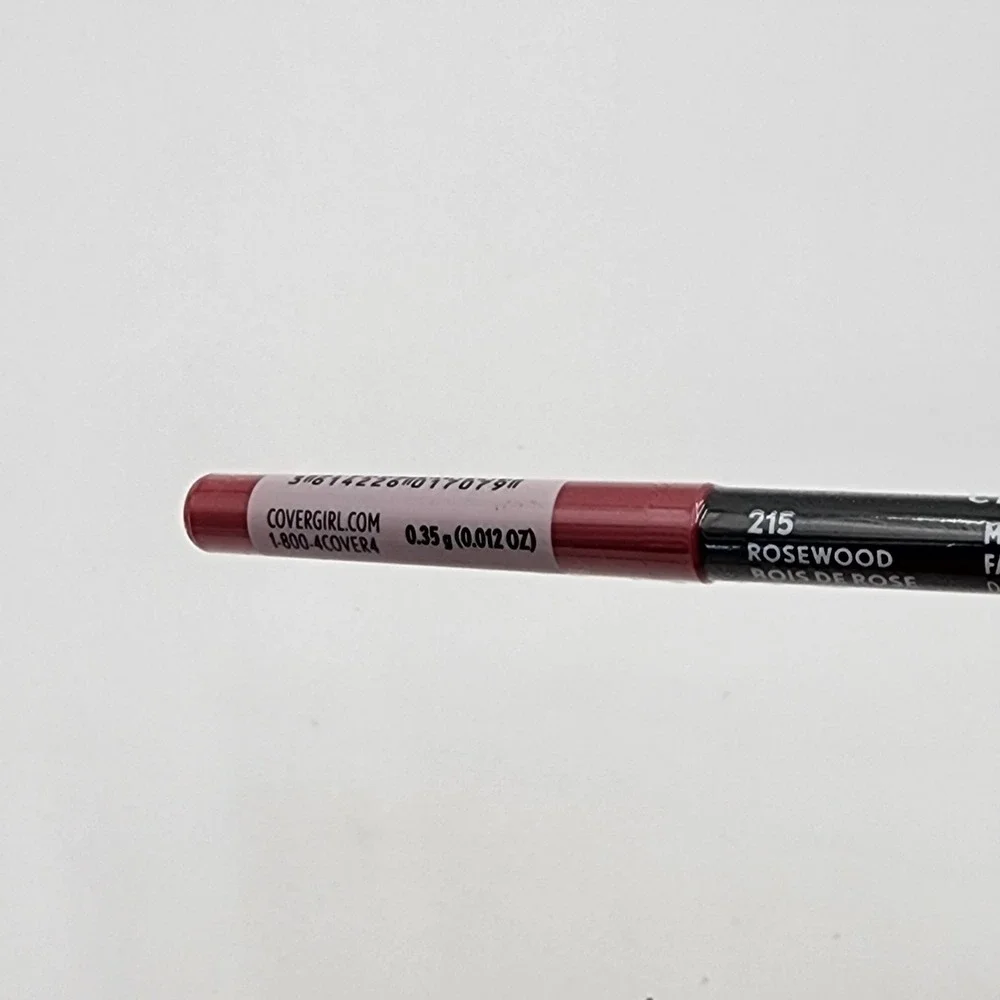 Covergirl Exhibitionist All Day Lip Liner Retractable‎ Tip Rosewood 215 New