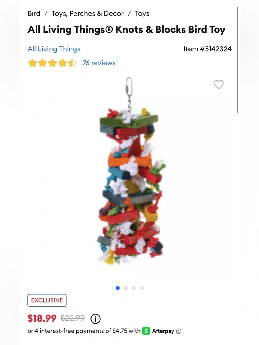 Petsmart engaging preening