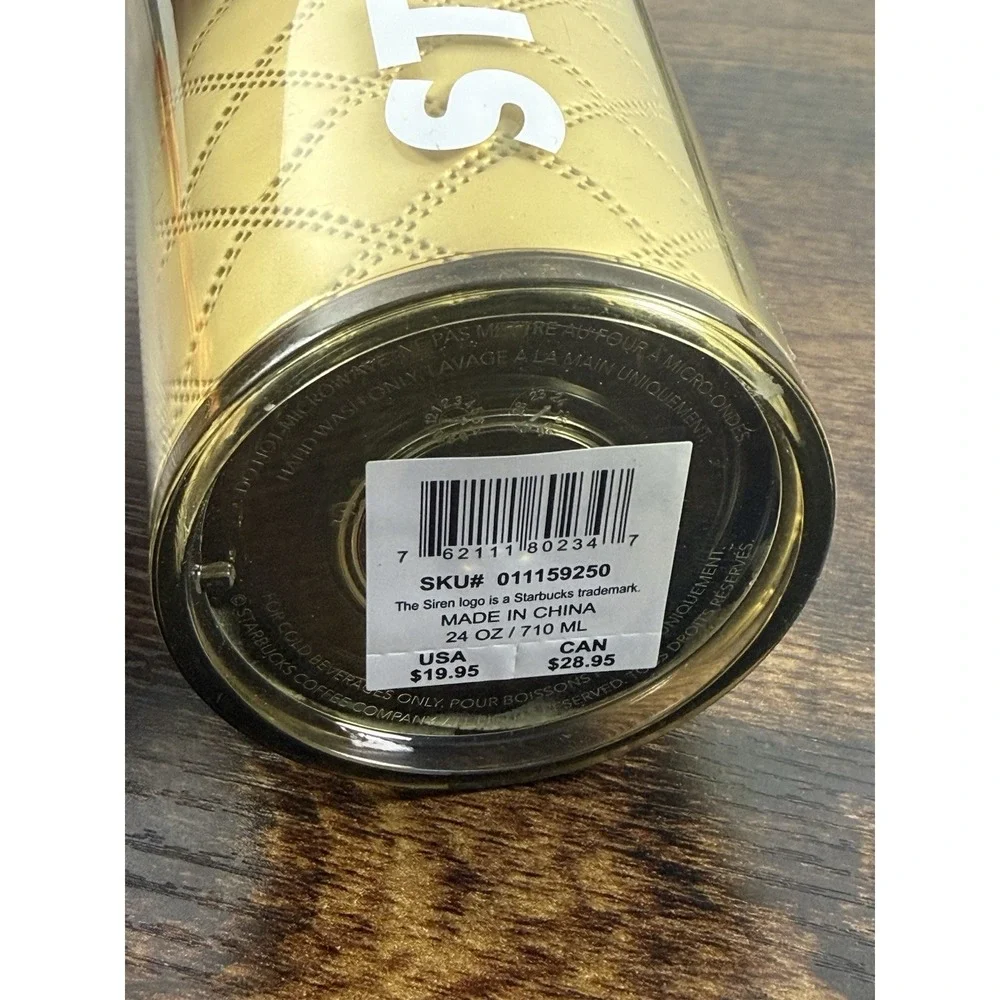 Starbucks beautiful metallic