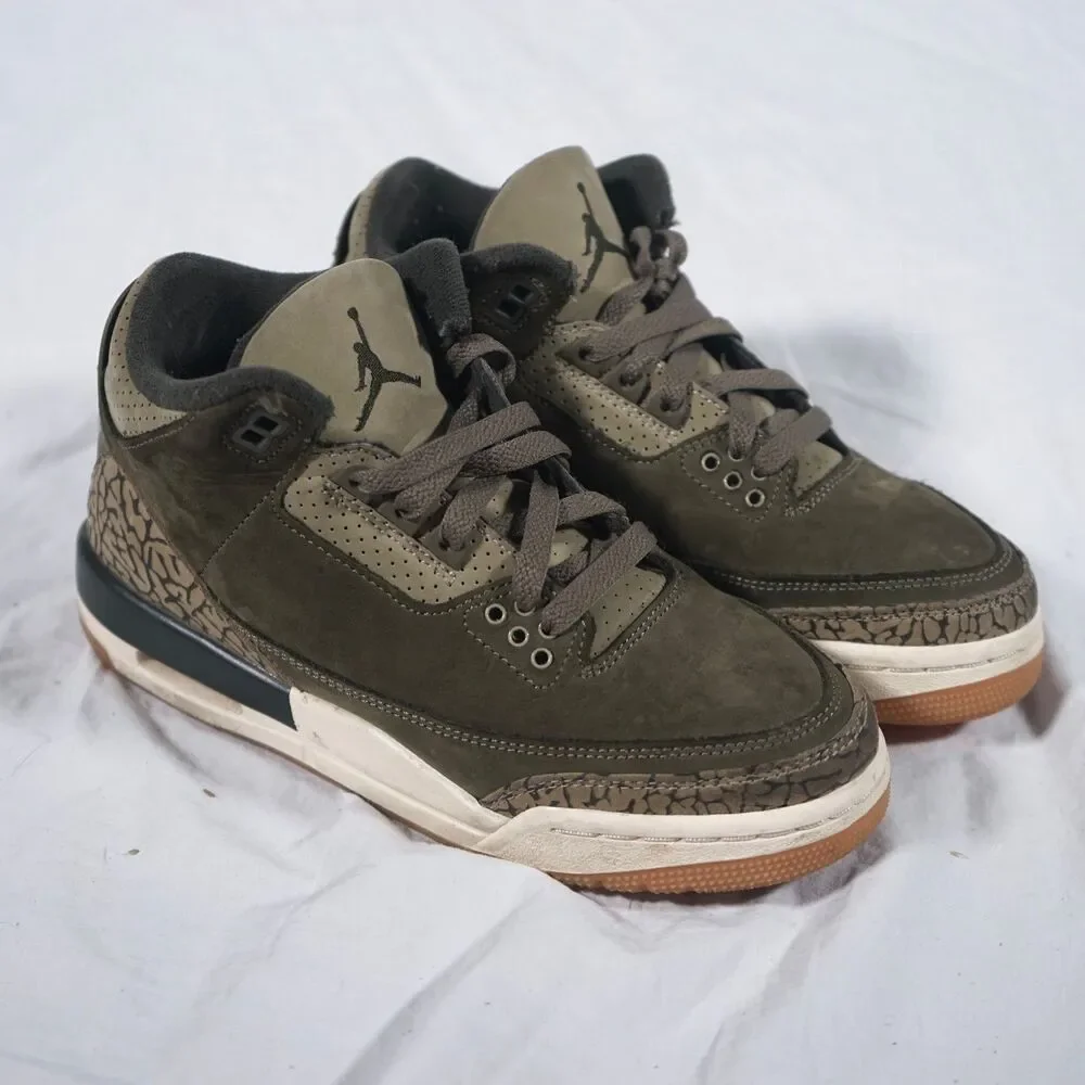 Nike Air Jordan 3 Retro GS Family Affair Olive Green 5Y DM0967-202