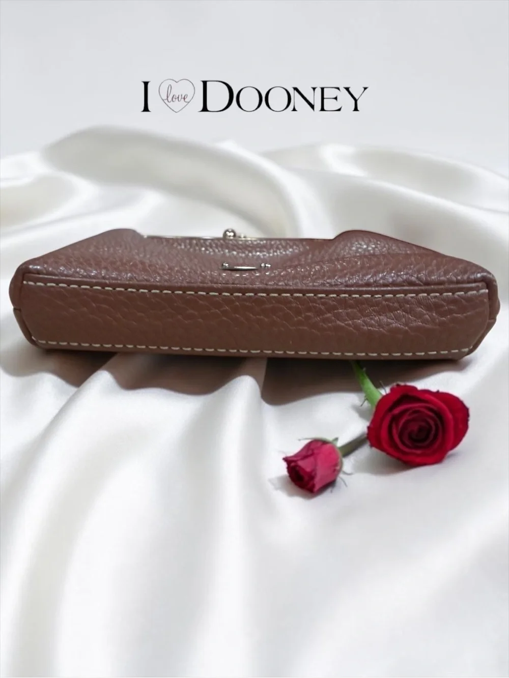 Dooney & Bourke Pebble Grain Logo Lock Shoulder Bag & Kiss-Lock Coin Purse Set