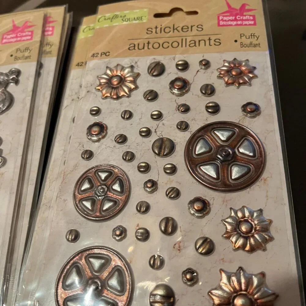Crafters Square puffy stickers