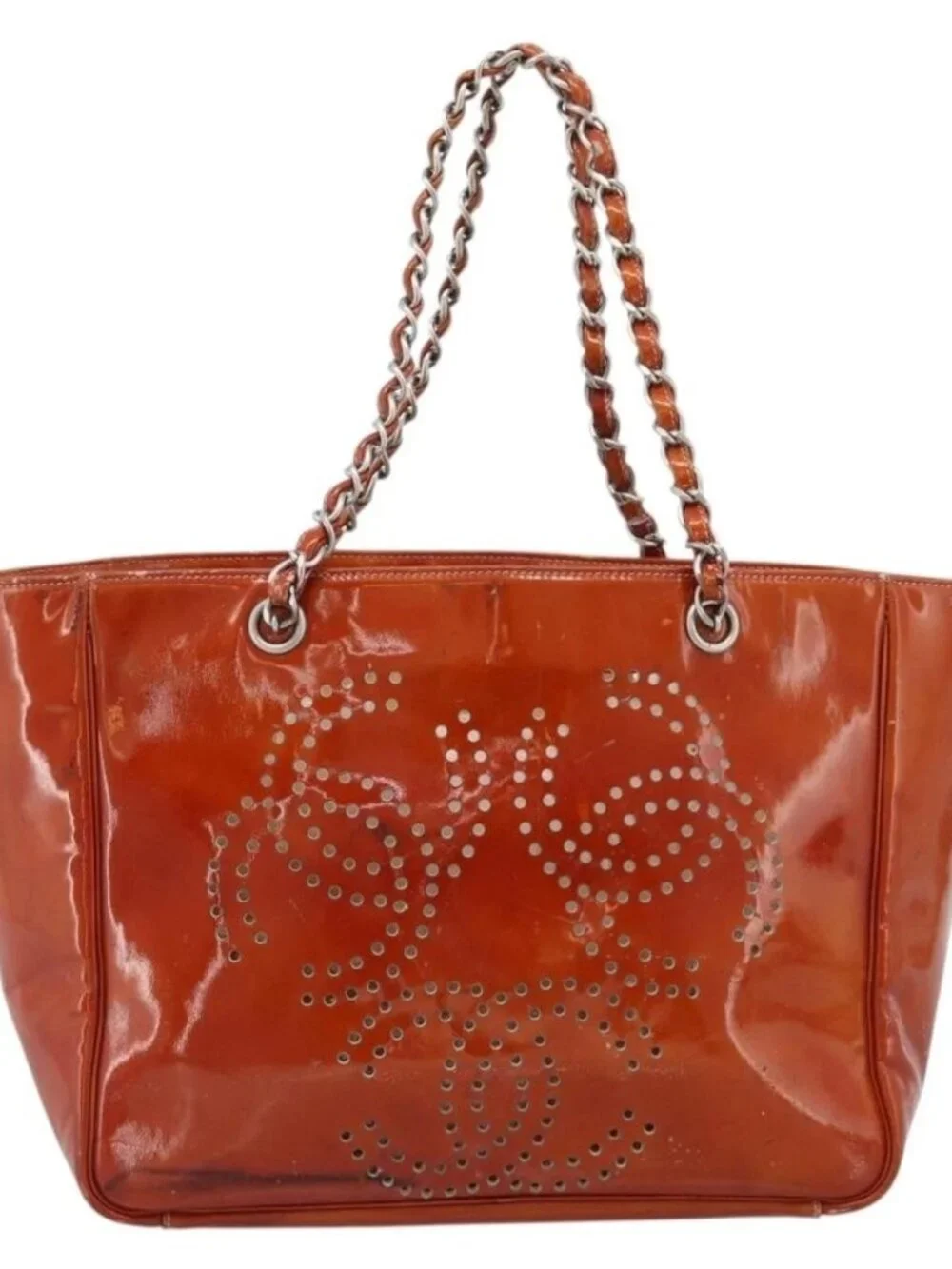 CHANEL brand	chanel color	orange