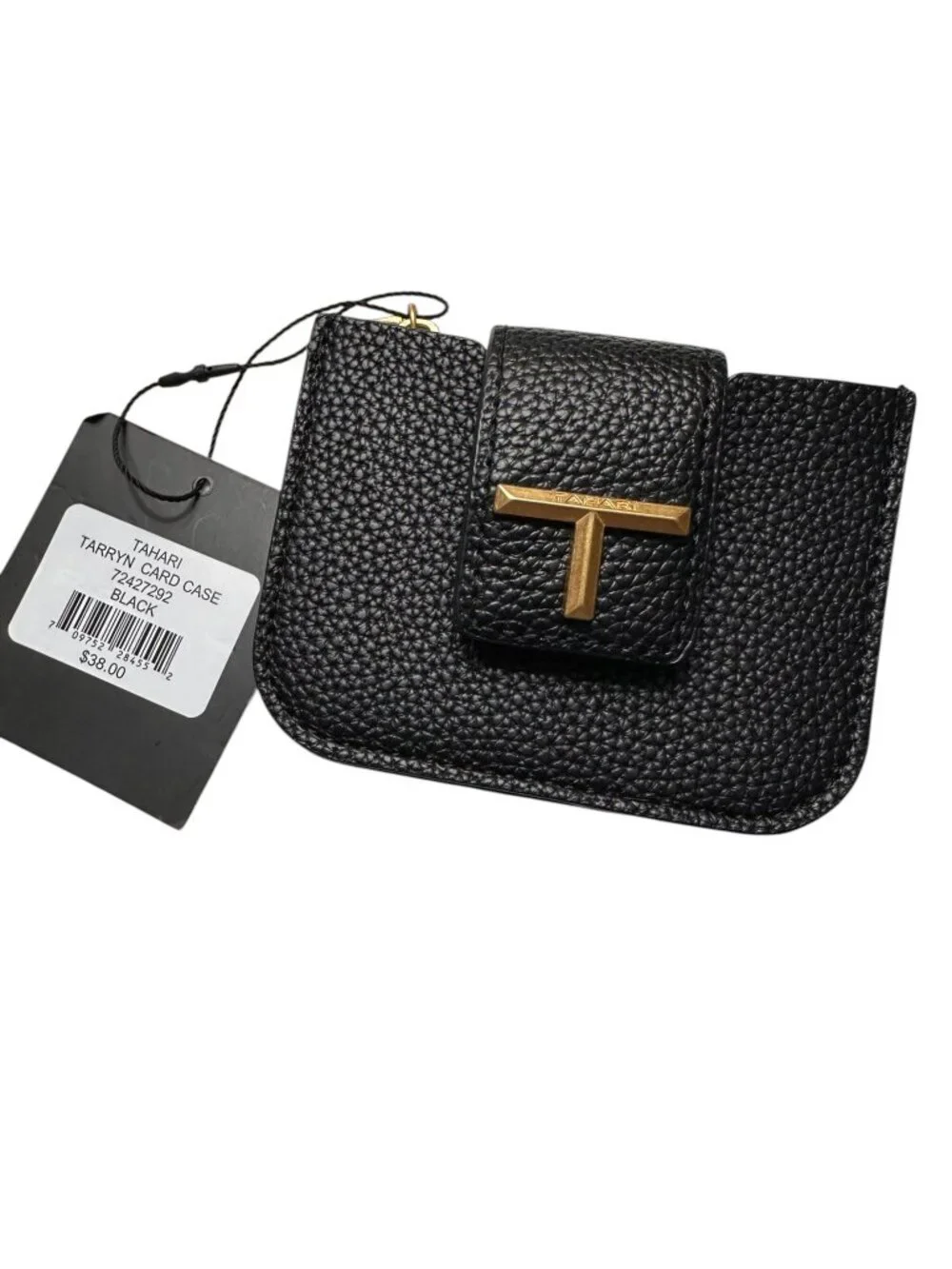 Tahari black pebbled