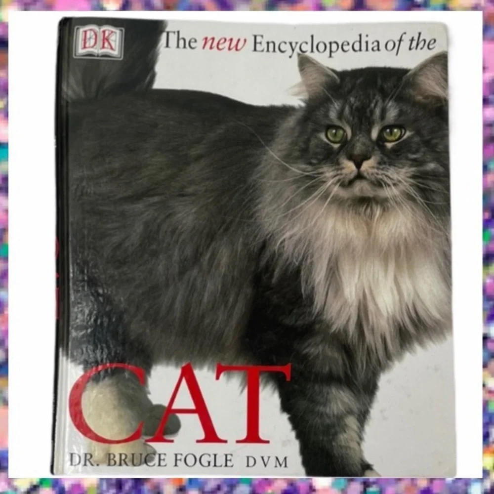 Cat Encyclopedia by Dr. Bruce Fogle DMV Cats Kitten Luxury Collectible Book