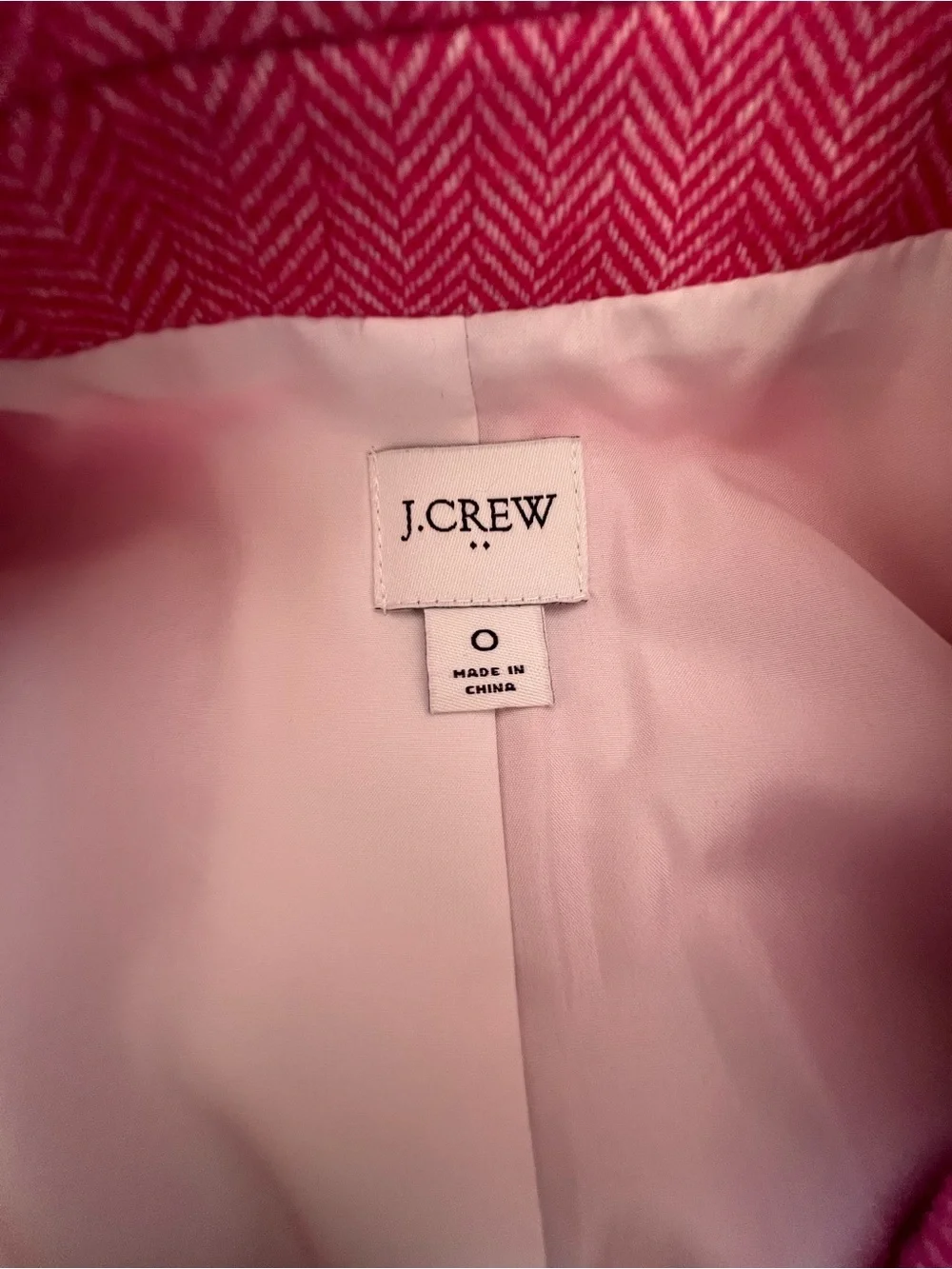 J. Crew crisp structured