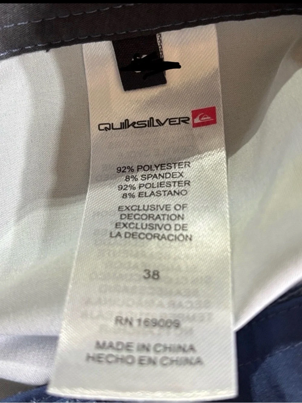 Quiksilver new tag