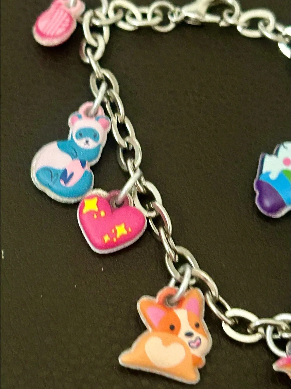 Icing charm necklace