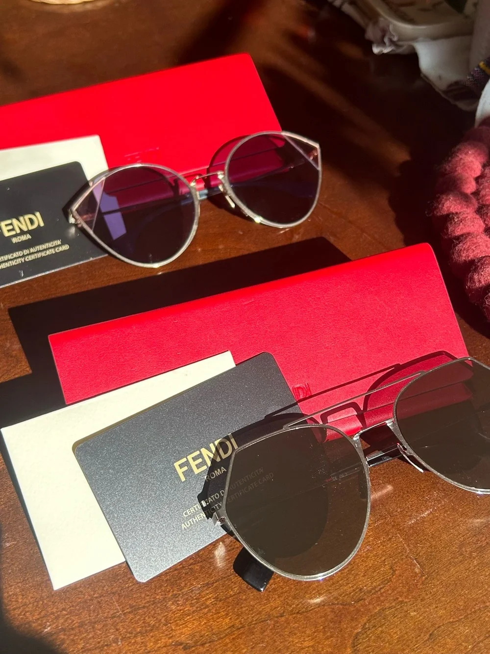 Fendi designer sunglasses