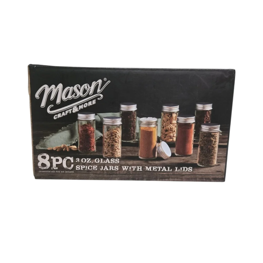 Mason craft & More set glass