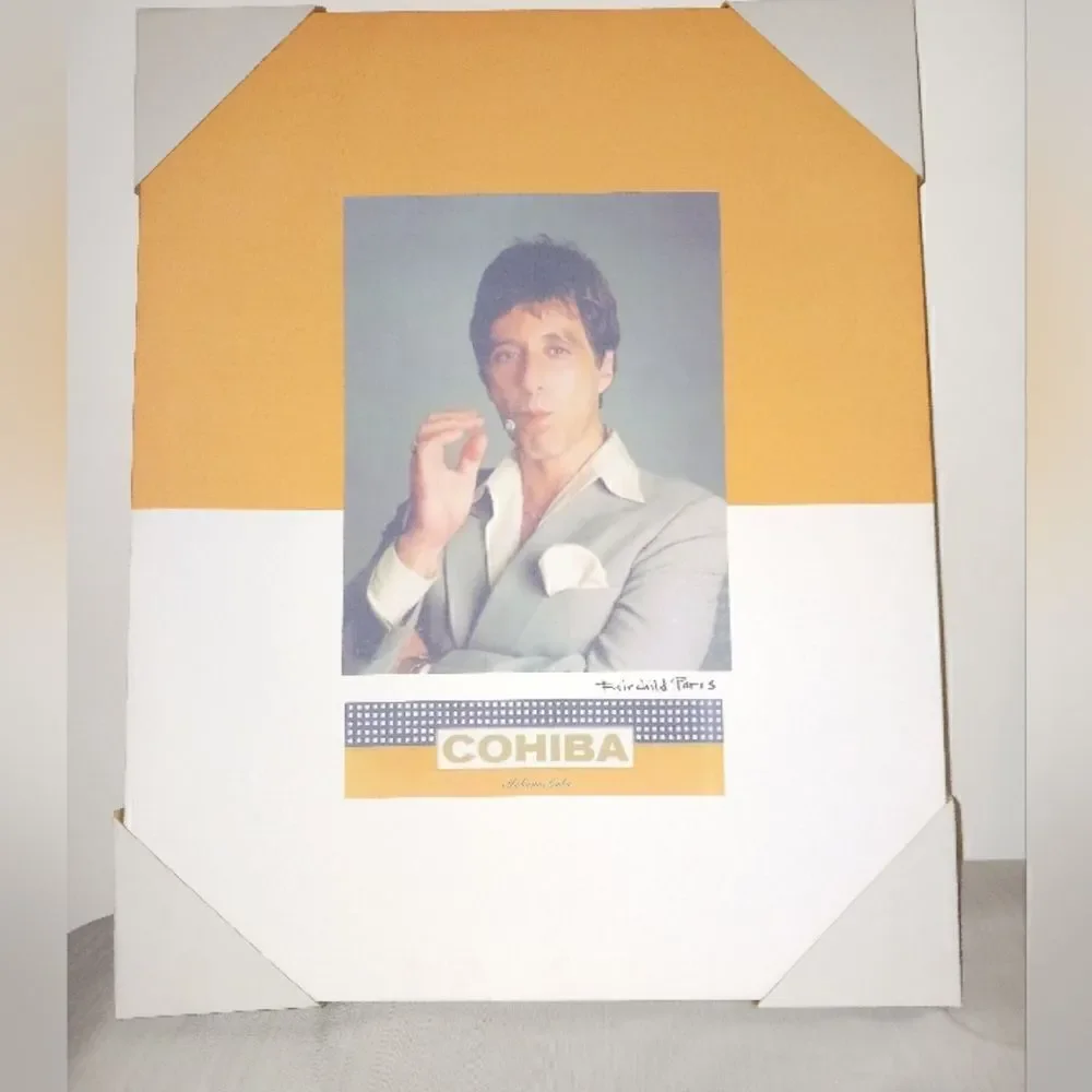 Tony Montana Scarface Canvas Frame