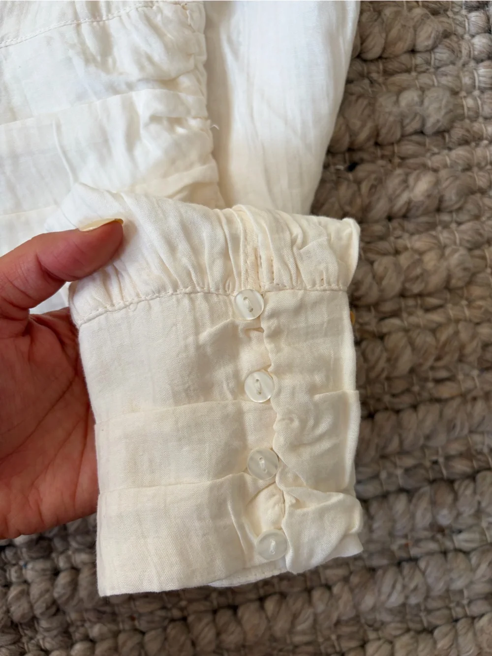 Zara cropped neck