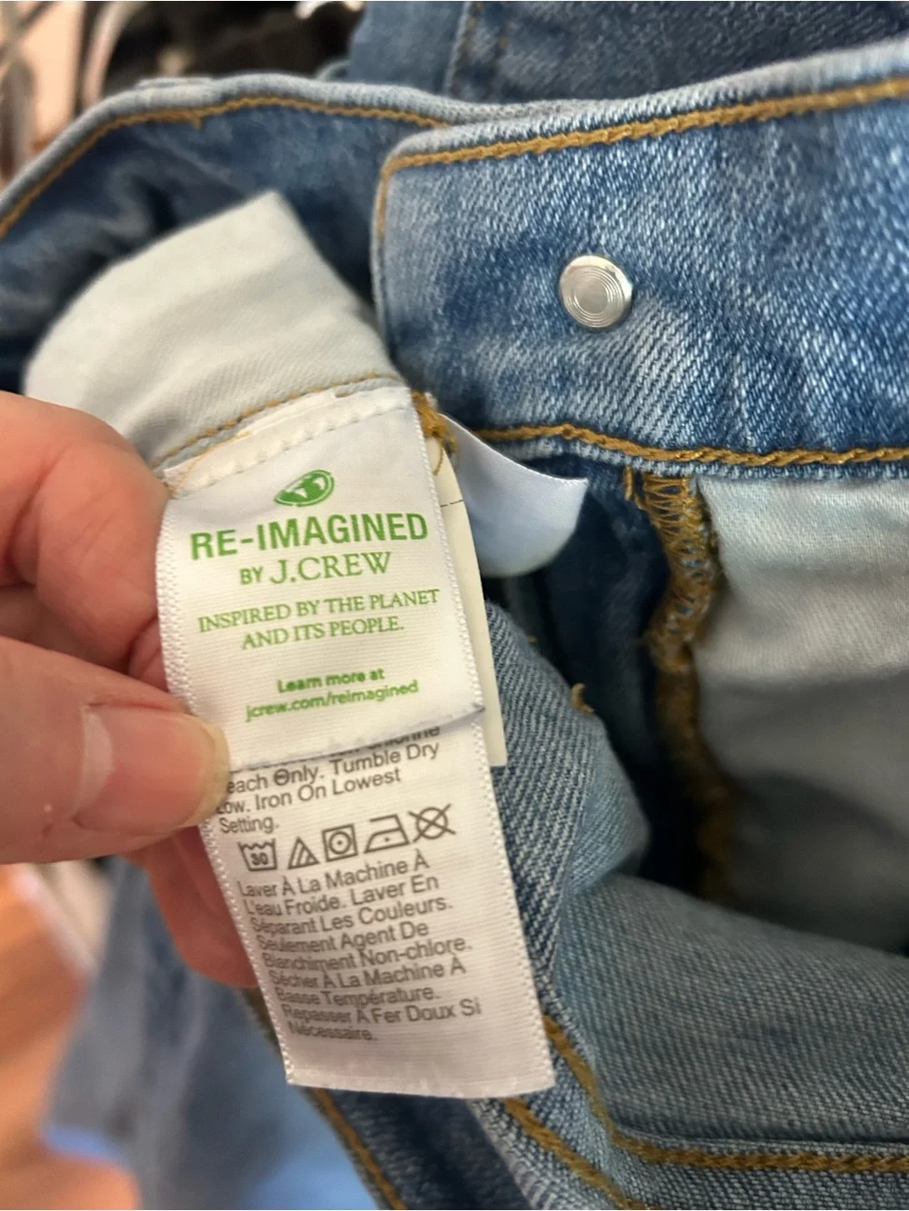 J. Crew classic straight