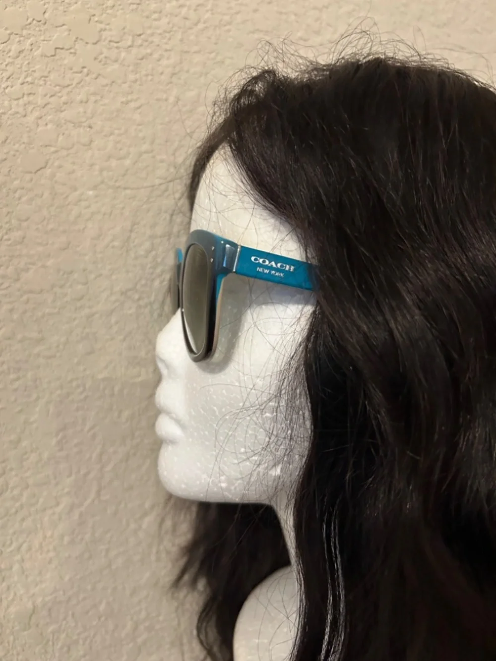 Coach Turquoise Gradient Casey Sunglasses