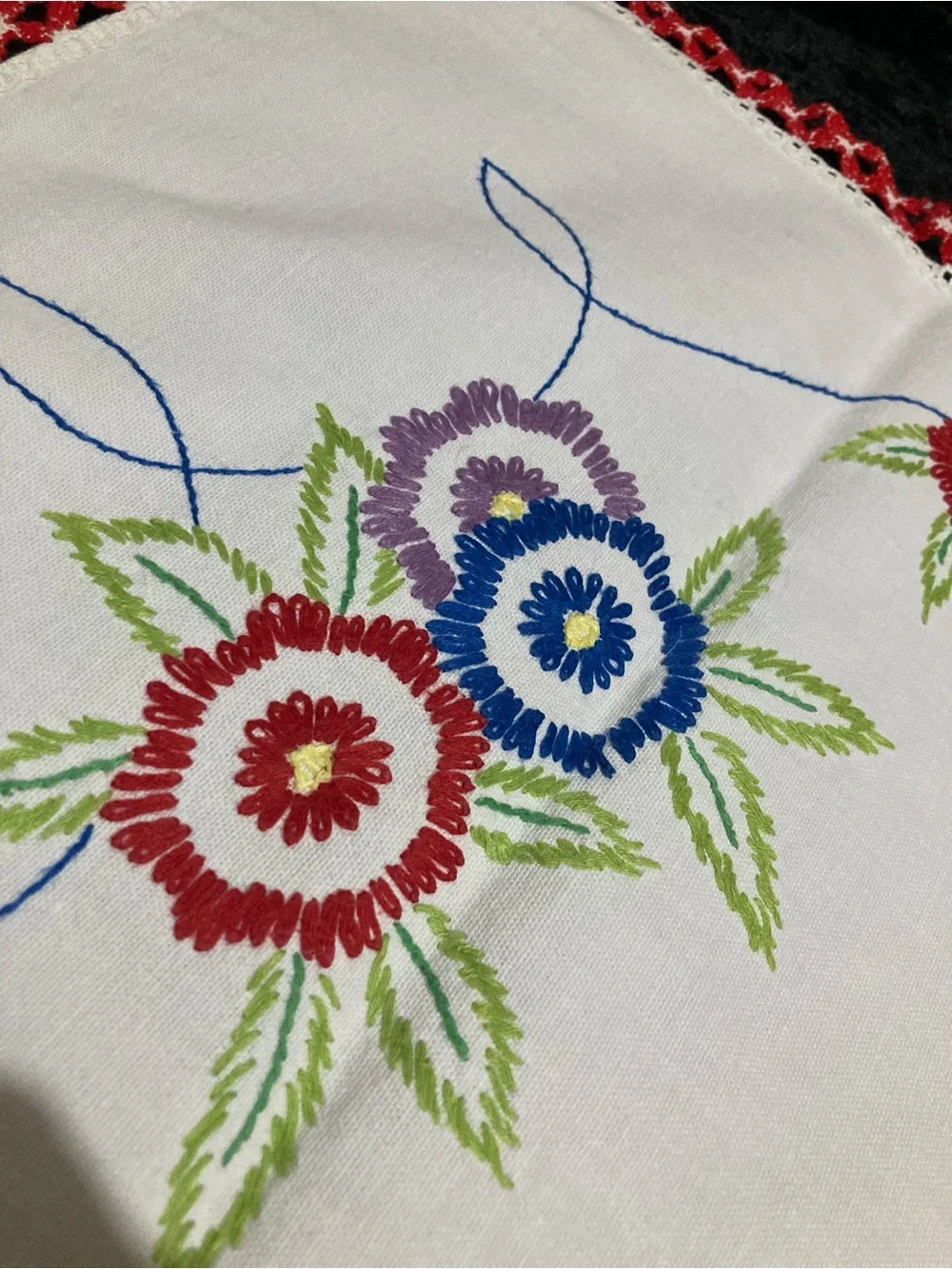 N/A classic embroidered