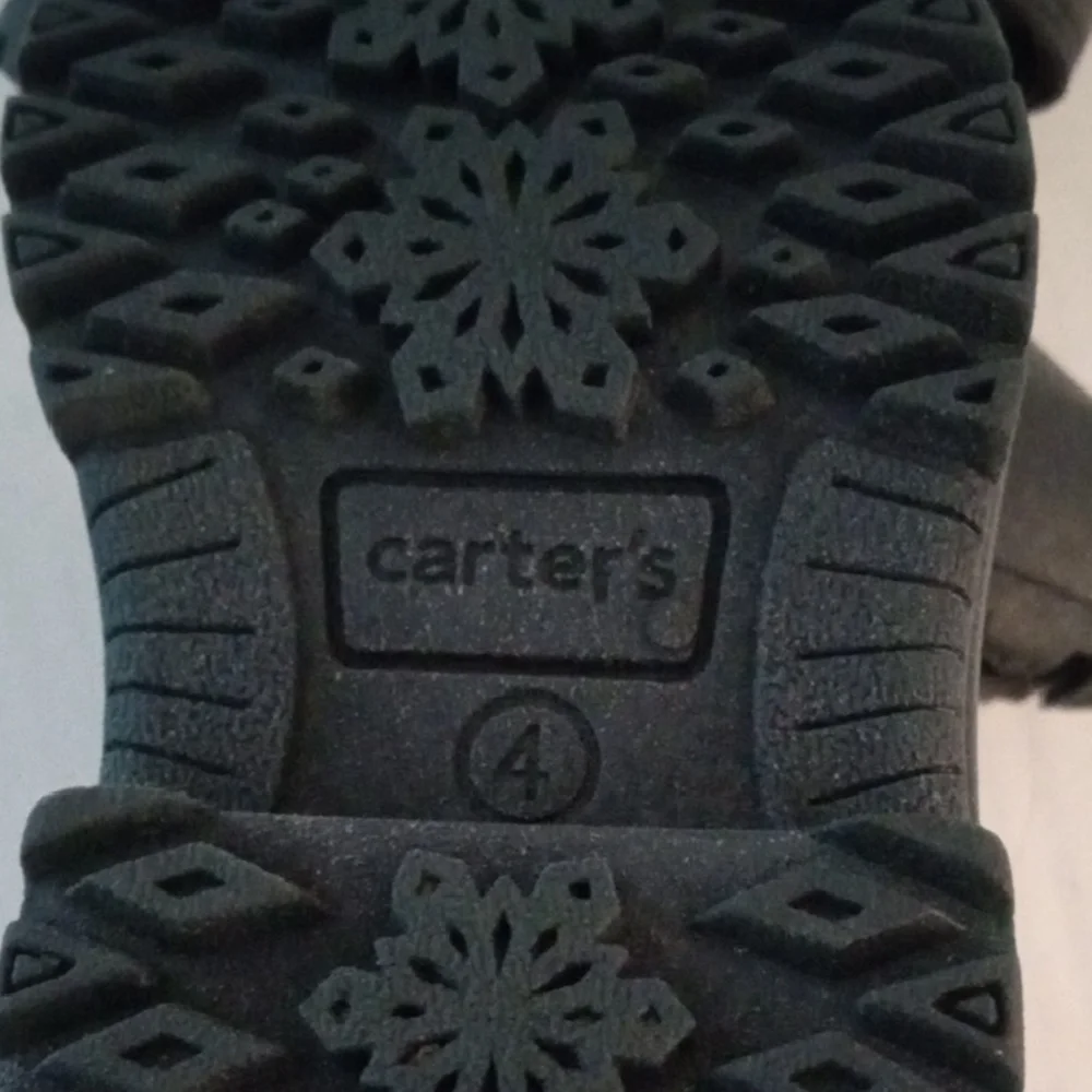 Carter's Girls  Black Multi-Heart Kids Boots