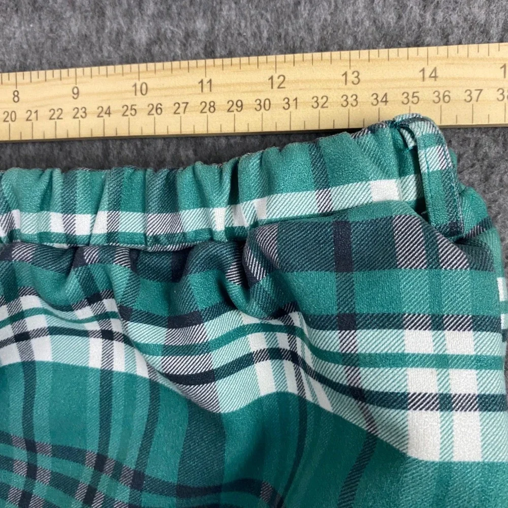 N/A green plaid