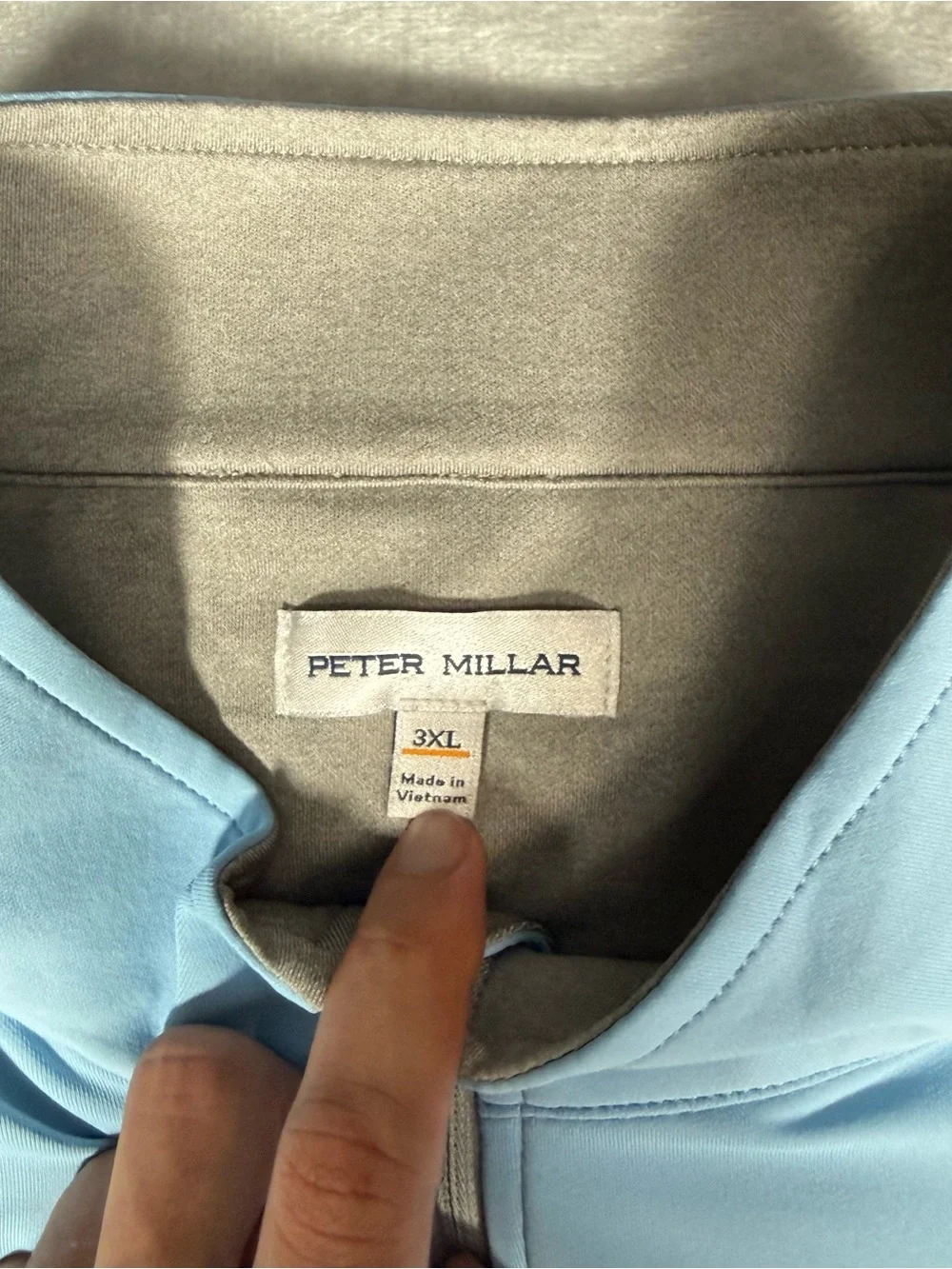 Peter Millar has small