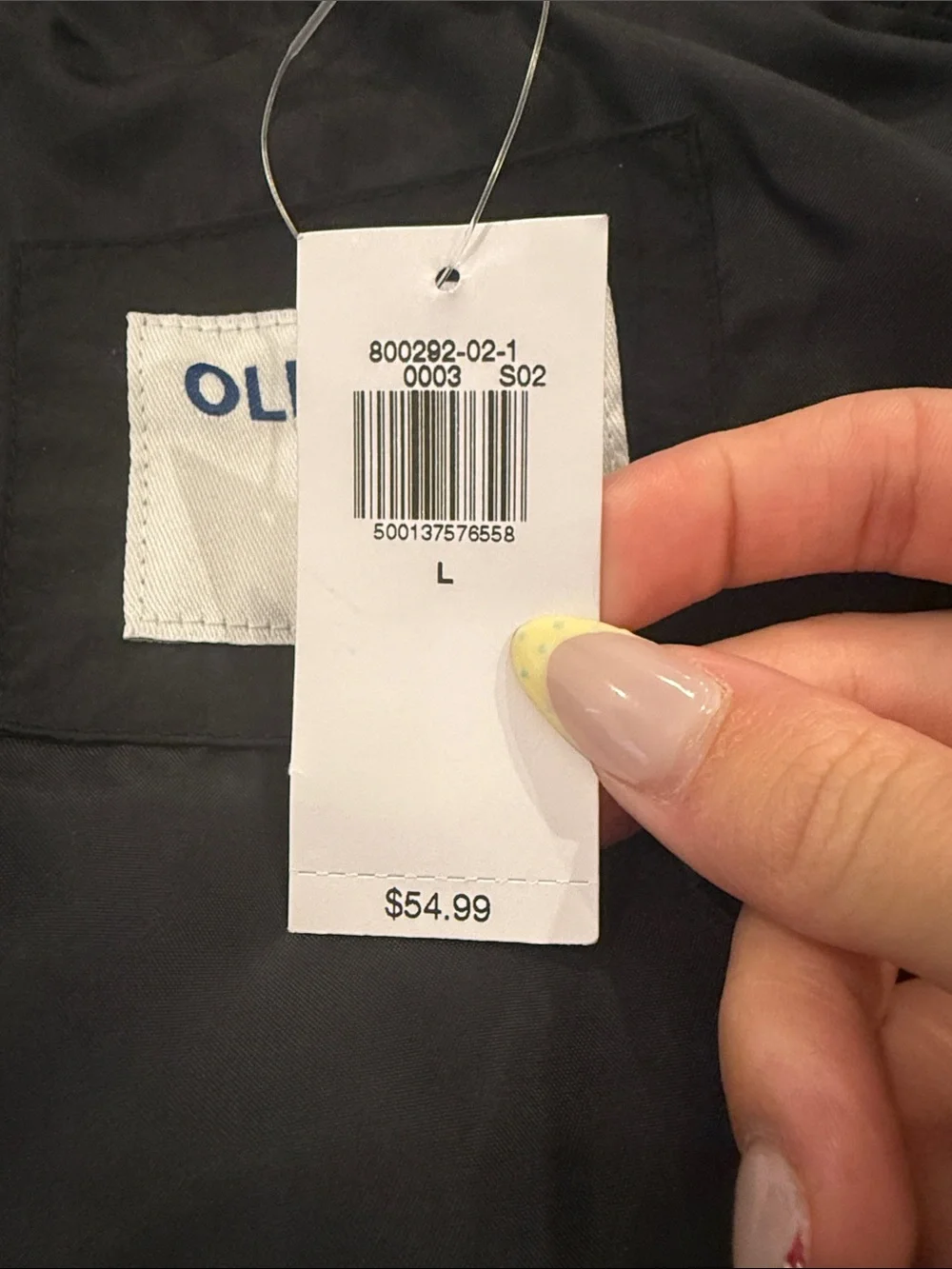Old Navy warm insulated