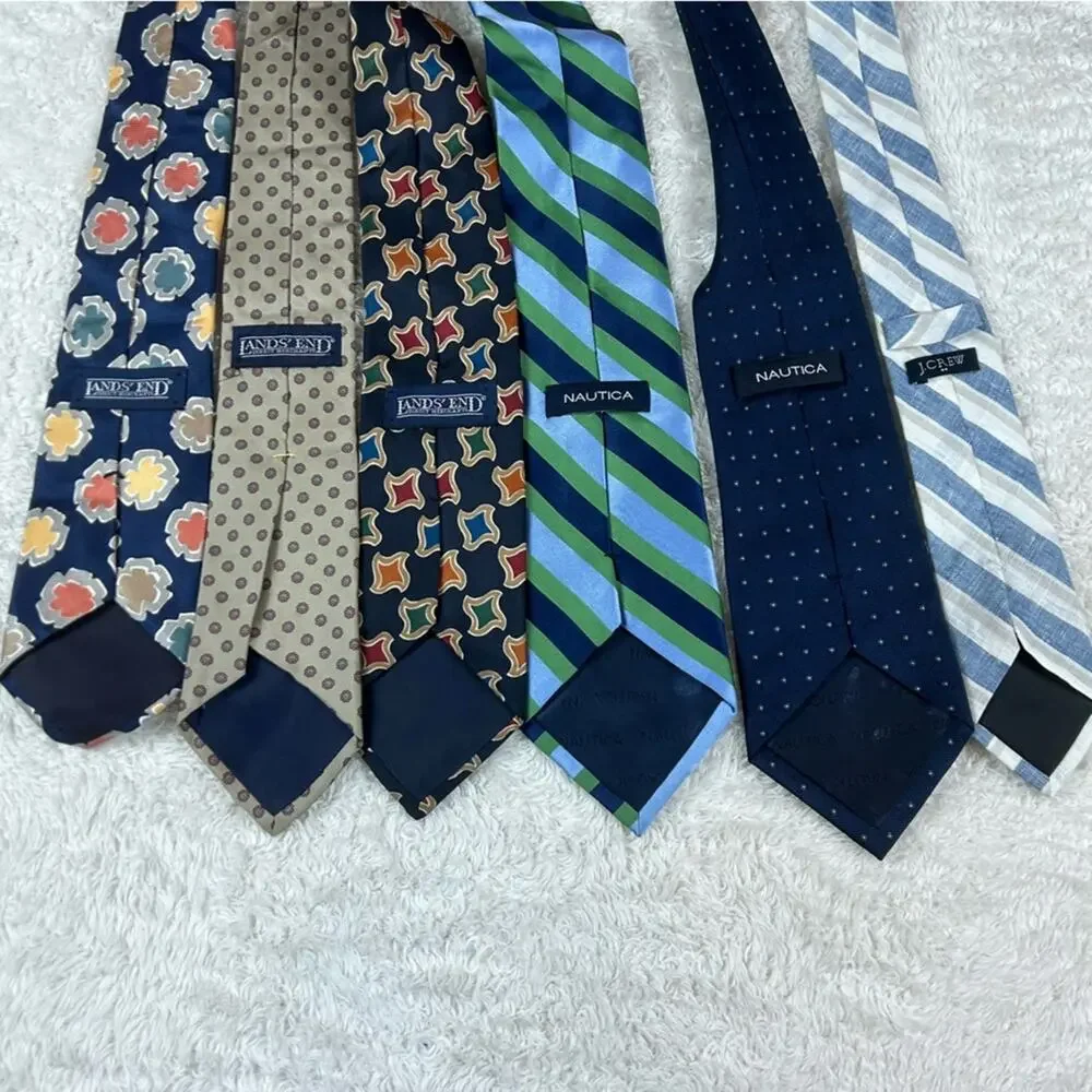 Lands End preppy blue