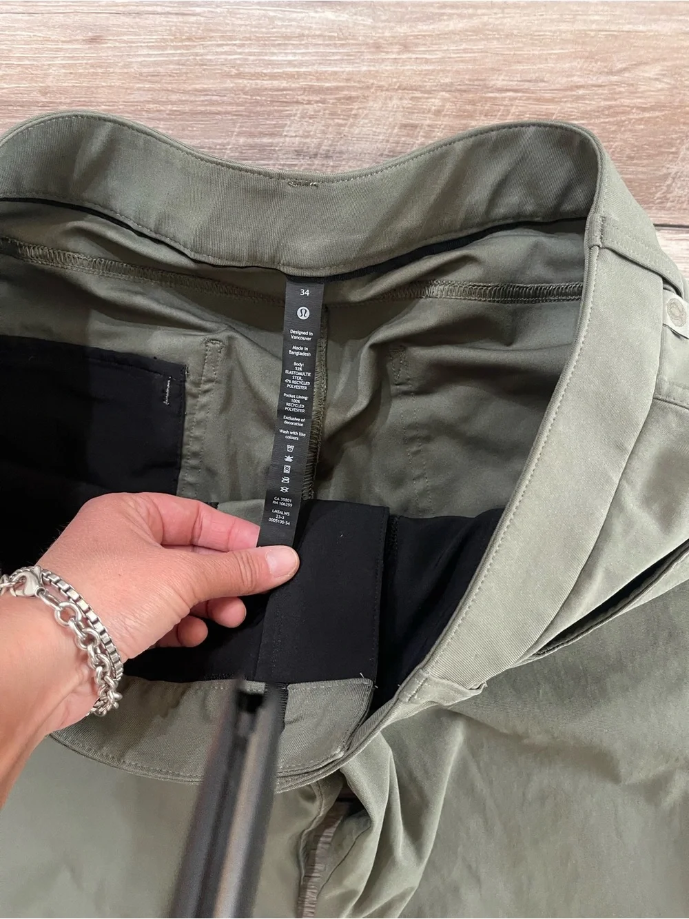 lululemon athletica olive green