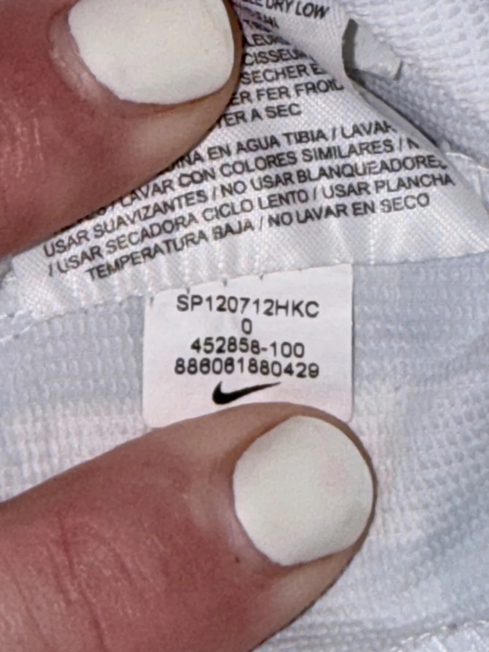 Nike 95% spandex
