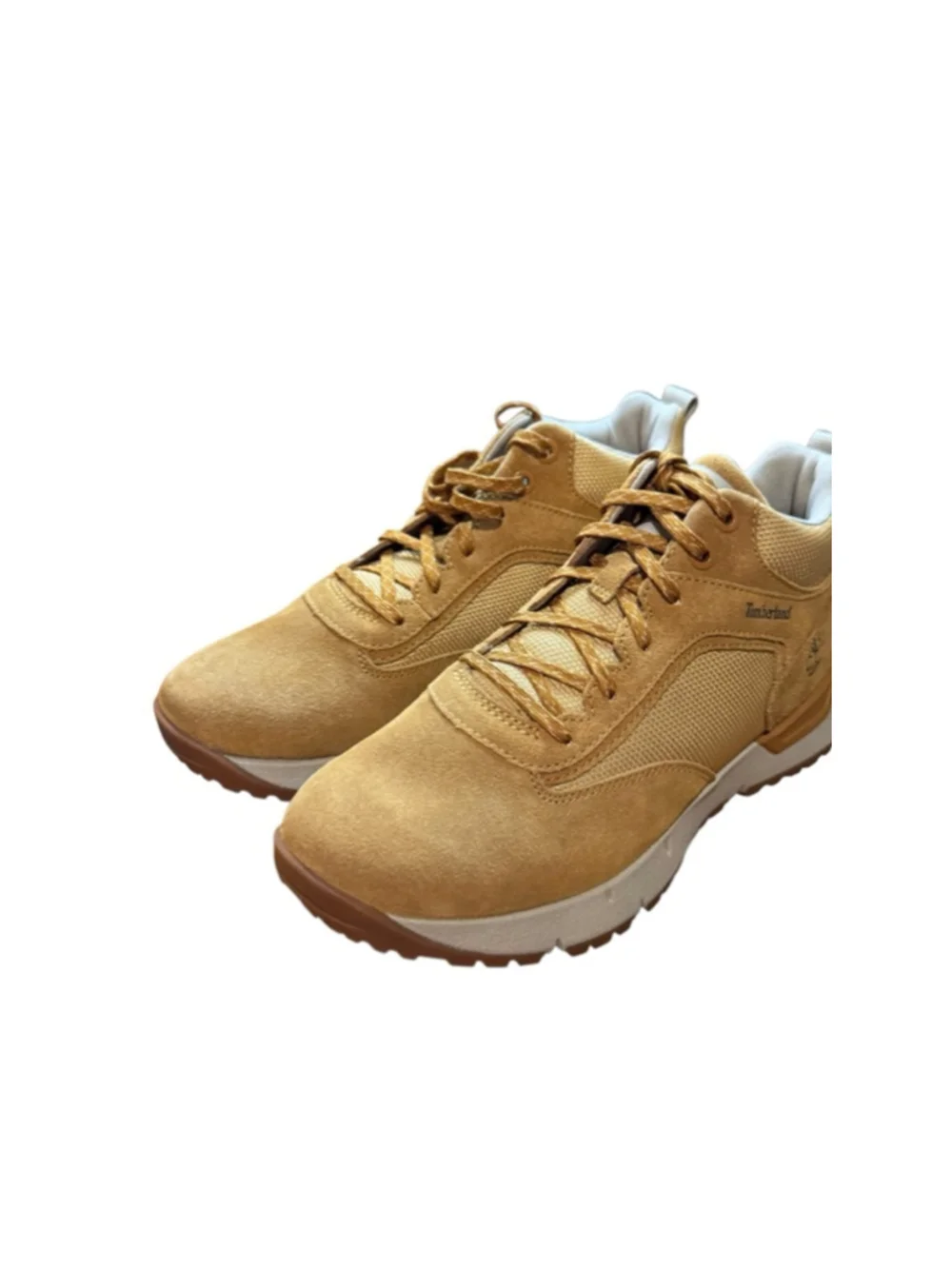 Men's Timberland Voyager Park Mid Lace Sneaker Wheat Size 7