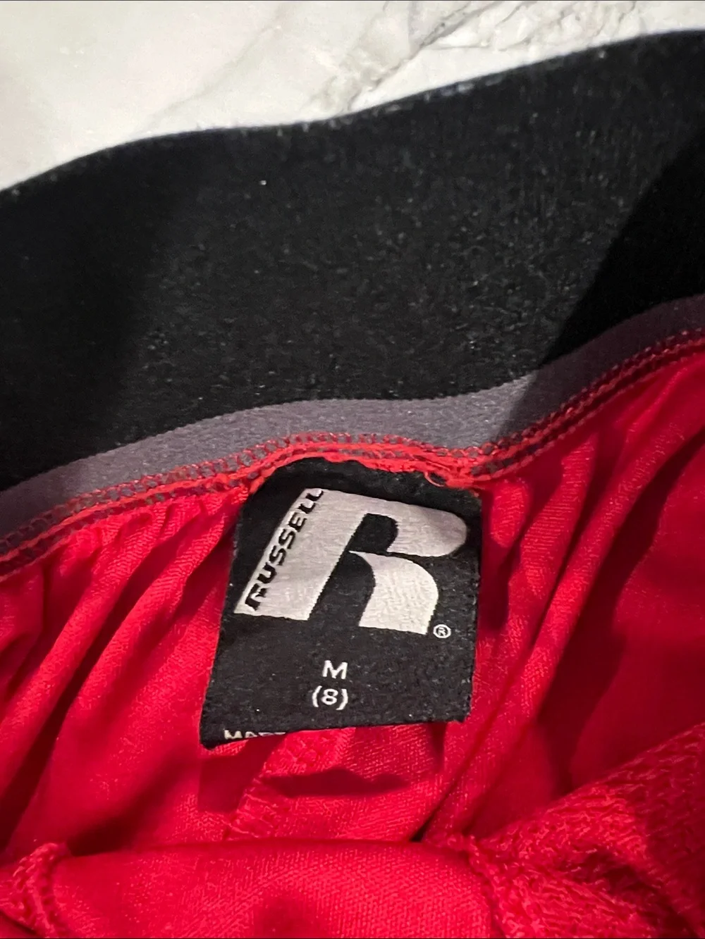Russell Athletic bold red