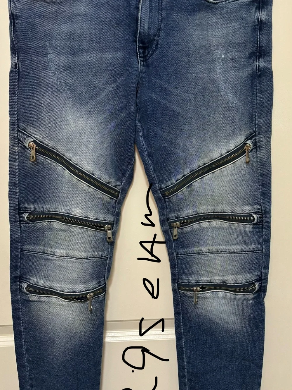 Zara Men Dark Blue Denim Jeans