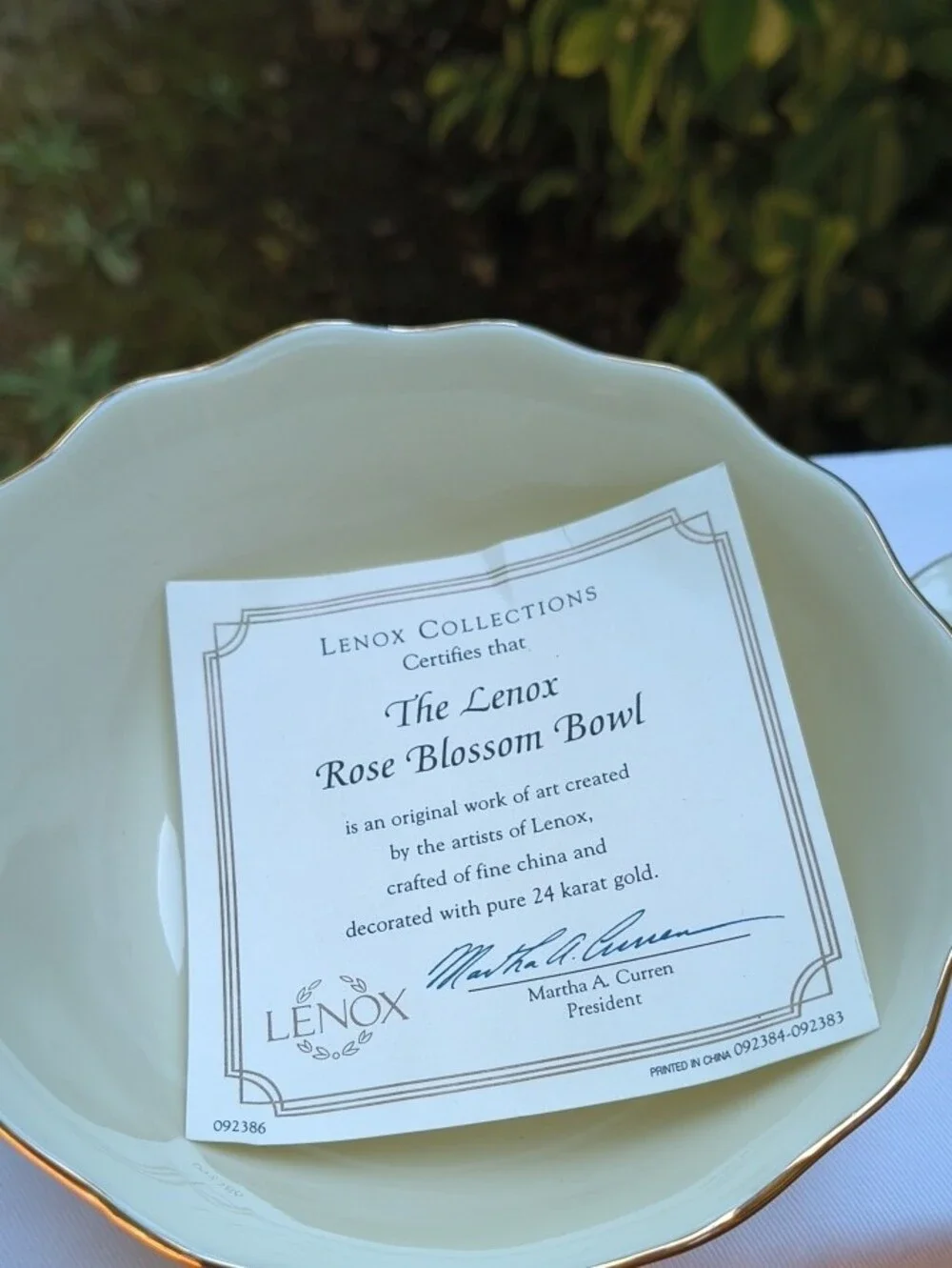 Lenox make offer