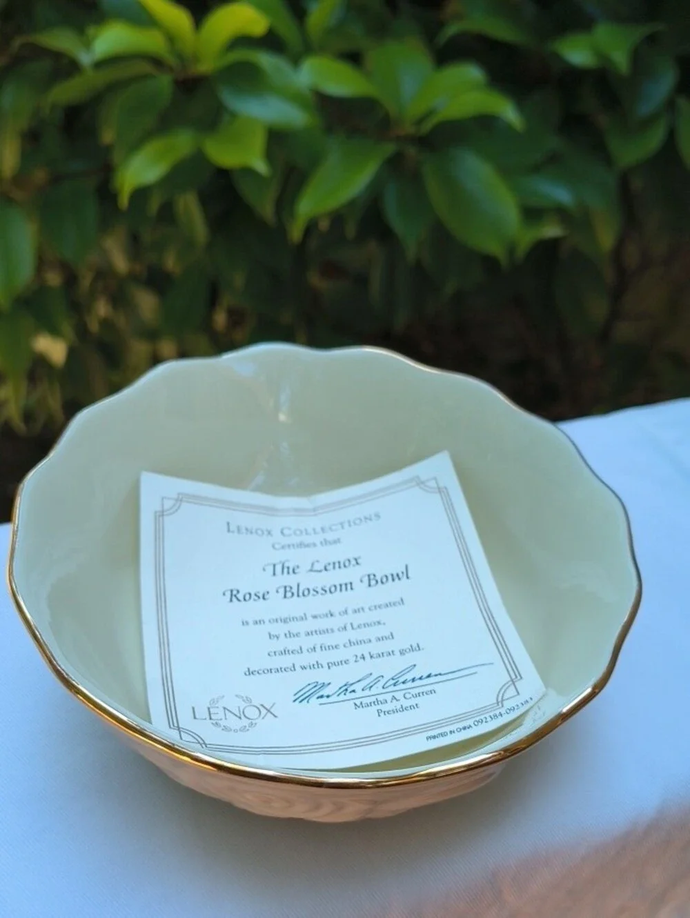 Lenox make offer