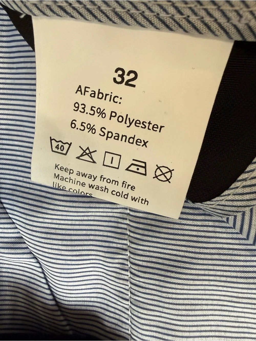 NWT Men's Black Dress Pants - Classic Straight Fit 32x30