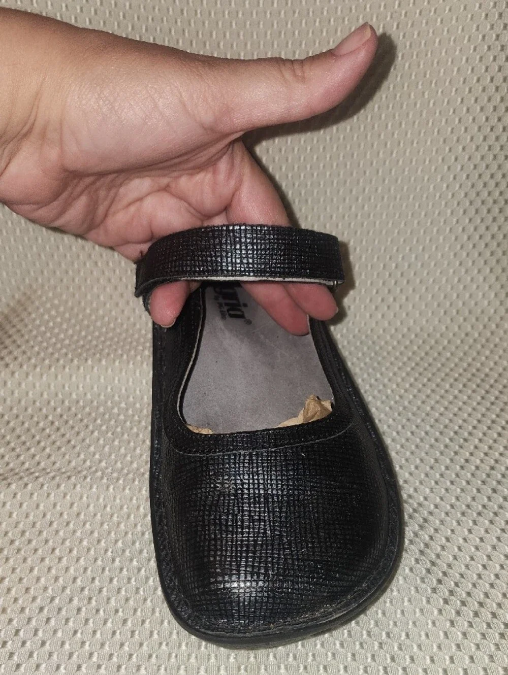 Alegria comfortable strap resistant